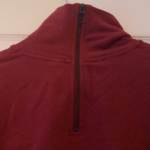 BENCH Burgundy sweater dress - Picture 2 of 4